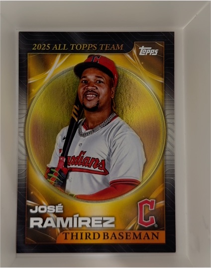 2026 Topps Series 1 #ATT-4 José Ramírez — front