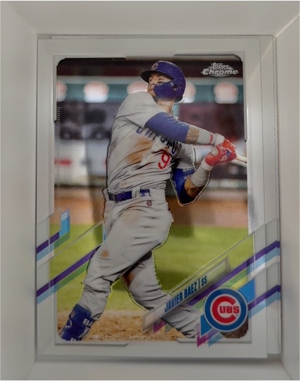 2021 Topps Chrome #9 Javier Baez — front