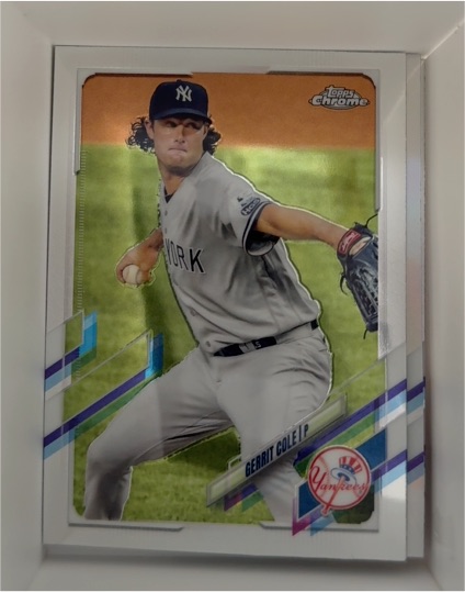 2021 Topps Chrome #80 Gerrit Cole — front