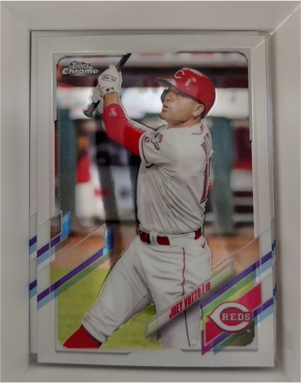 2021 Topps Chrome #156 Joey Votto — front
