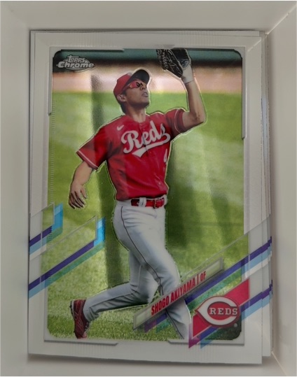 2021 Topps Chrome #206 Shogo Akiyama — front