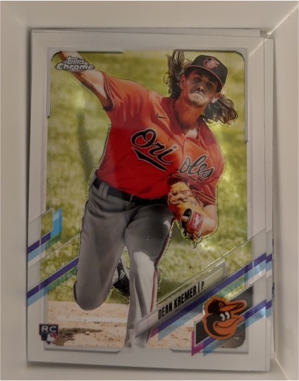 2021 Topps Chrome #104 Dean Kremer — front