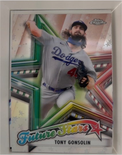 2021 Topps Chrome Future Stars #FS-16 Tony Gonsolin — front