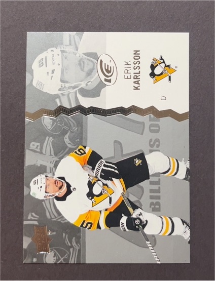 2023-24 Upper Deck Ice #1 Erik Karlsson — front