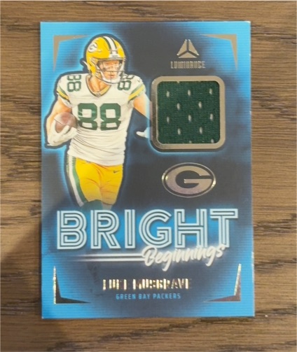 2024 Panini Luminance Bright Beginnings #Luke Musgrave — front