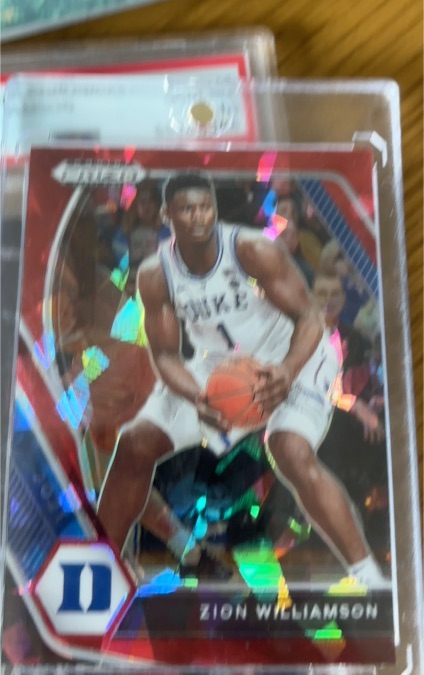 2021 Panini Prizm Draft Picks #63 Zion Williamson — front