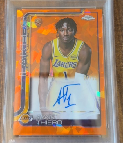2025-26 Topps Chrome #TCAR-AT Adou Thiero — front