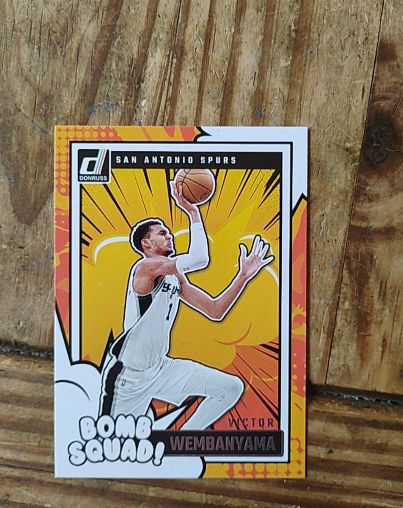 2024-25 Donruss #6 Victor Wembanyama Bomb Squad San Antonio Spurs — front
