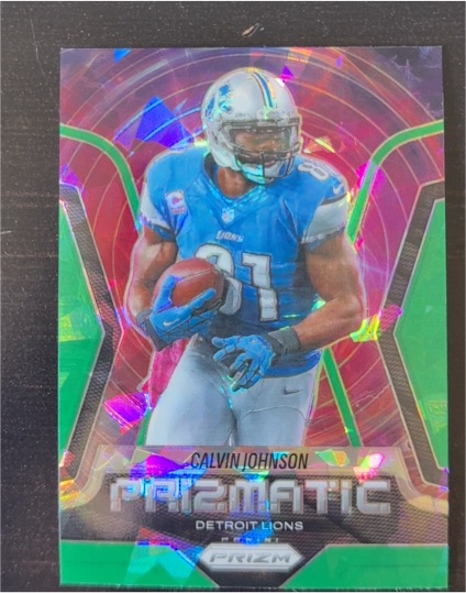 2025 Panini Prizm #17 Calvin Johnson — front