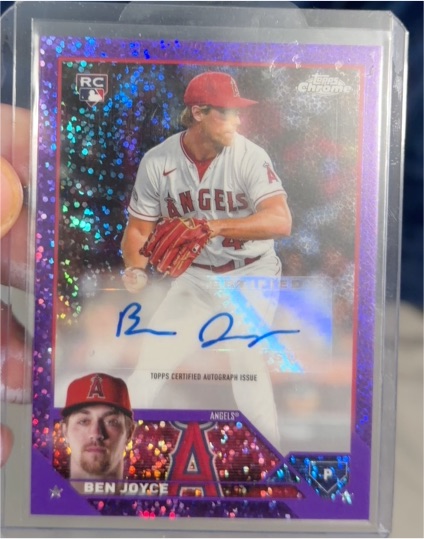 2023 Topps Chrome Update #AC-BEJ Ben Joyce — front