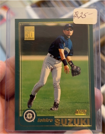2001 Topps #726 Ichiro Suzuki — front
