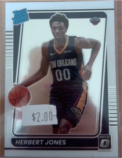 2021-22 Panini Donruss Optic #157 Herbert Jones — front