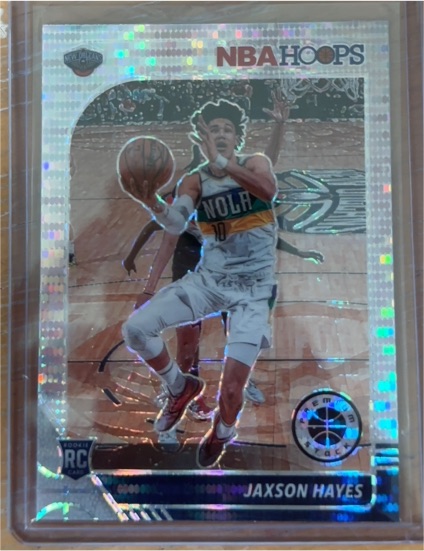 2019-20 Panini NBA Hoops Premium Stock #205 Jaxson Hayes — front