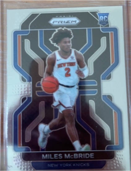 2021-22 Panini Prizm #283 Miles McBride — front