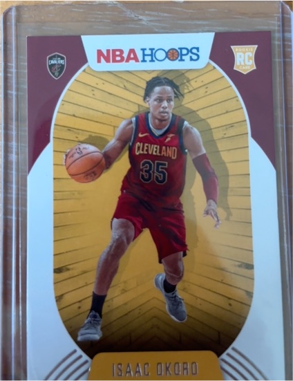 2020-21 Panini NBA Hoops #244 Isaac Okoro — front