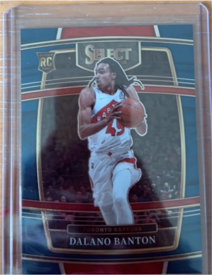 2021-22 Panini Select #91 Dalano Banton — front