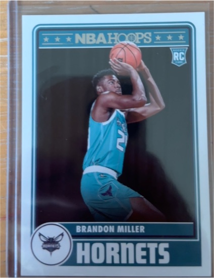 2023-24 Panini NBA Hoops Tribute #284 Brandon Miller — front