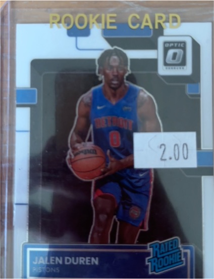 2022-23 Panini Donruss Optic #227 Jalen Duren — front
