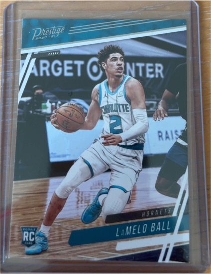 2020-21 Panini Chronicles Prestige #72 LaMelo Ball — front
