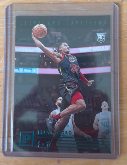 2020-21 Panini Chronicles #127 Isaac Okoro — front