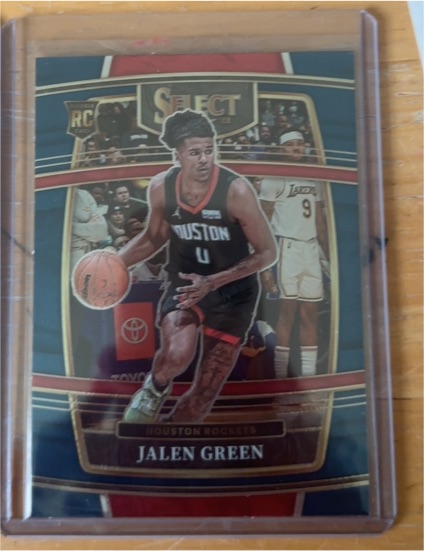 2021-22 Panini Select #7 Jalen Green — front
