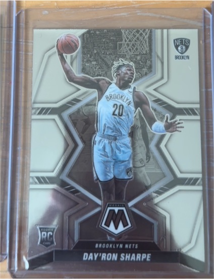 2021-22 Panini Mosaic Basketball #227 Day'Ron Sharpe — front