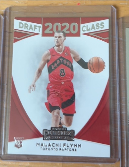 2020-21 Panini Contenders #22 Malachi Flynn 2020 Draft Class Contenders — front
