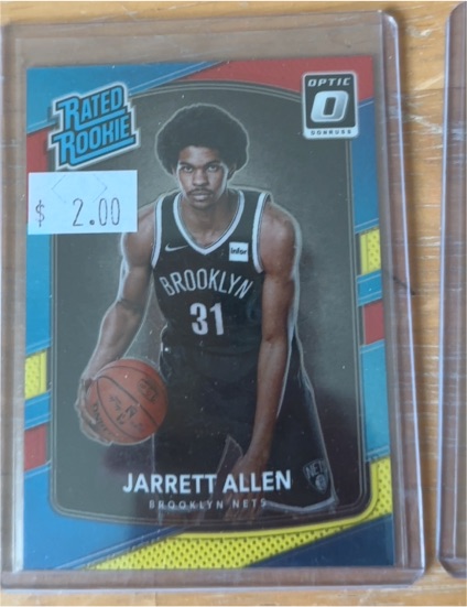 2017-18 Donruss Optic #179 Jarrett Allen — front