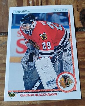 1990-91 Upper Deck #213 Greg Millen — front