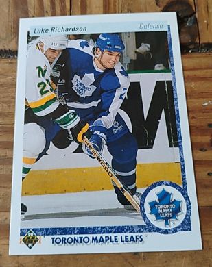 1990-91 Upper Deck #362 Luke Richardson — front