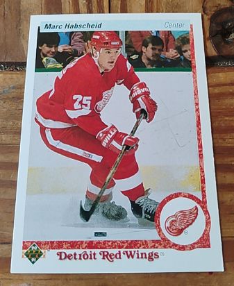 1990-91 Upper Deck #374 Marc Habscheid — front