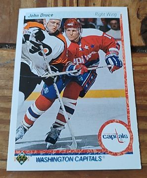 1990-91 Upper Deck #371 John Druce — front