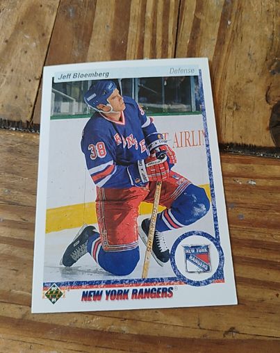 1990-91 Upper Deck #370 Jeff Bloemberg — front