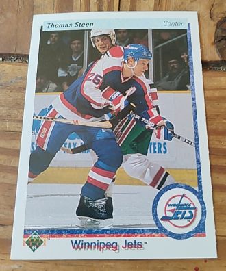 1990-91 Upper Deck #94 Thomas Steen — front