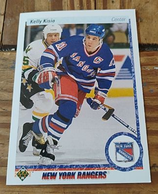 1990-91 Upper Deck #296 Kelly Kisio — front