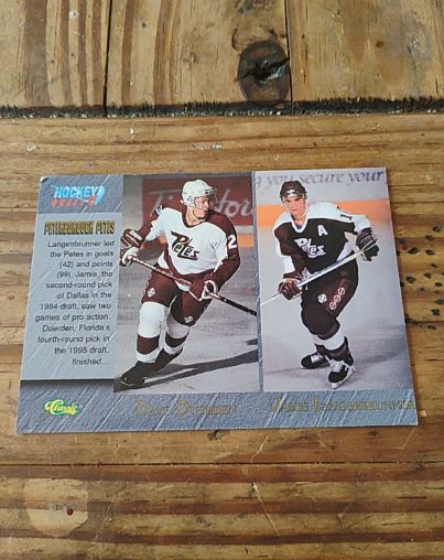 1995 Classic Draft #94 Jamie Langenbrunner — front