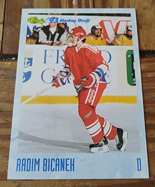 1993 Classic '93 Hockey Draft #36 Radim Bicanek — front