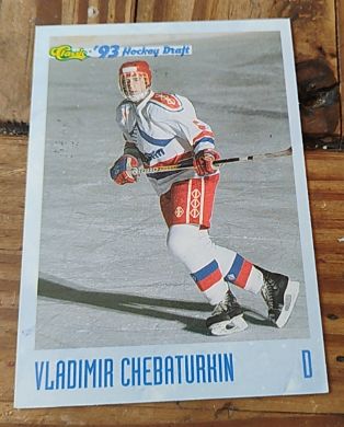 1993 Classic '93 Hockey Draft #37 Vladimir Chebaturkin — front