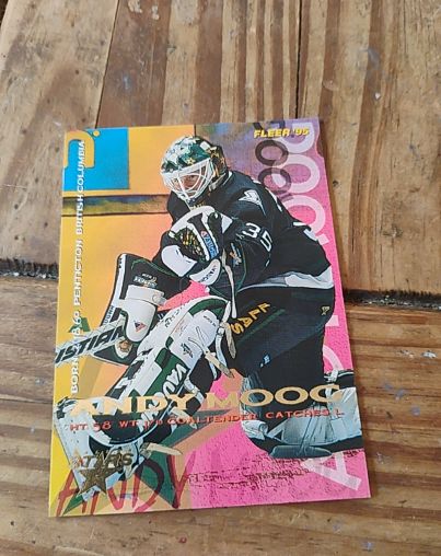 1994-95 Fleer #56 Andy Moog — front