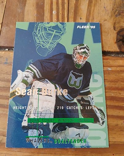 1994-95 Fleer #84 Sean Burke — front