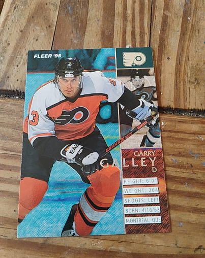 1994-95 Fleer #153 Garry Galley — front