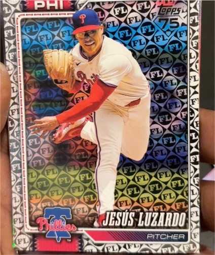2026 Topps Series 1 #63 Jesús Luzardo — front
