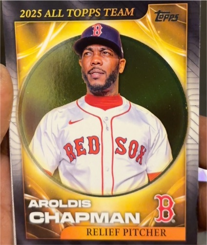 2026 Topps Series 1 #ATT-12 Aroldis Chapman — front