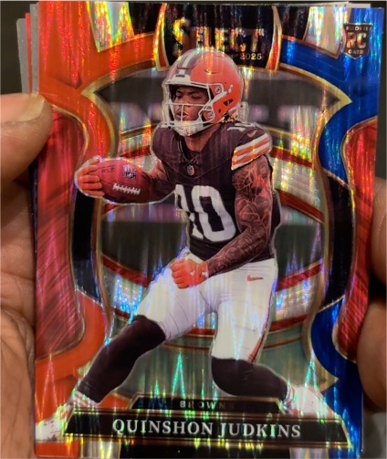 2025 Panini Select #55 Quinshon Judkins — front