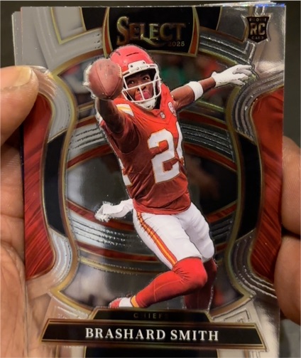 2025 Panini Select #9 Brashard Smith — front