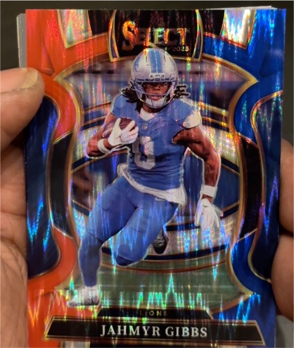 2025 Panini Select #71 Jahmyr Gibbs — front