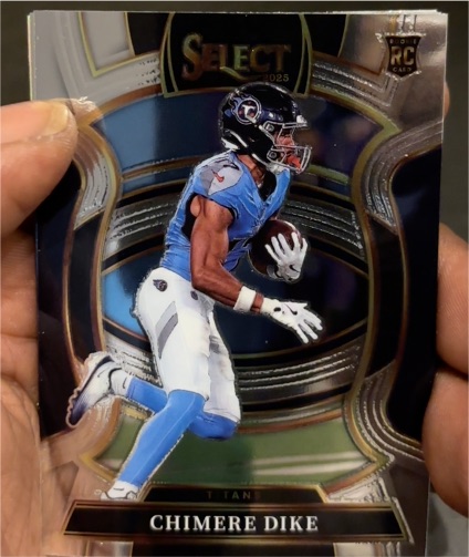 2025 Panini Select #27 Chimere Dike Concourse Rookie — front