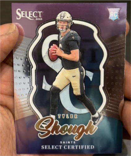 2025 Panini Select Certified #10 Tyler Shough — front
