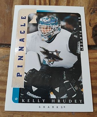 1996 Pinnacle #45 Kelly Hrudey — front
