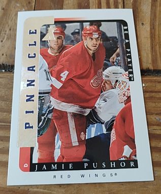 1996-97 Pinnacle Be a Player #102 Jamie Pushor — front